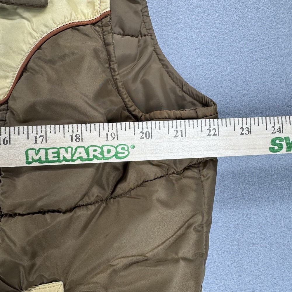 Vintage COMFY USA Men's Insulated Puffer Vest Jacket Size Large. Made In The USA - Picture 3 of 8